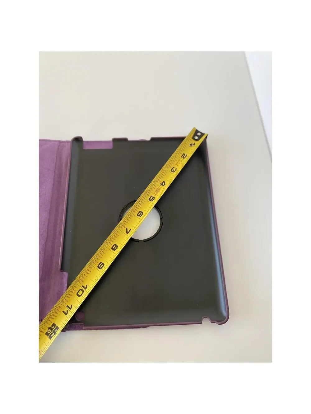 iPad Case Rotation Purple Swivel Cover Protective Stand for iPad